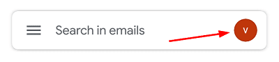 gmail app step 1